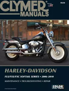 Moottoripyörä Clymer huoltokirja Harley Davidson FLS/ FXS/ FXC:lle-1