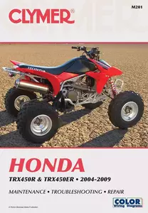 Opravy manuál pre ATV Honda TRX 450 - M201