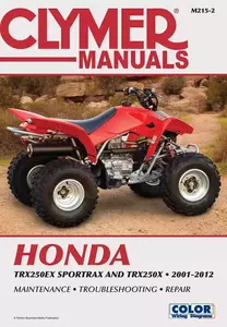 Opravy manuál pre ATV Honda TRX 250 - M2152