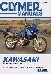 Kawasaki KLR 650 motocykel opravy manuál - M2402
