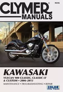 Instrukcja serwisowa Clymer motocykli Kawasaki Vulcan - M246