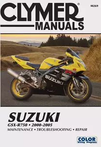 Suzuki GSX-R 750 mootorratta remondi käsiraamat - M269
