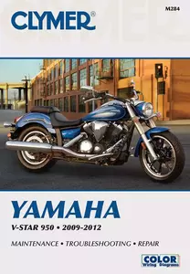 Yamaha V-Star motocykl opravy manuál - M284