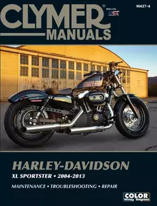 Motorcykel reparationsmanual til Harley Davidson XL Sportster - M4274
