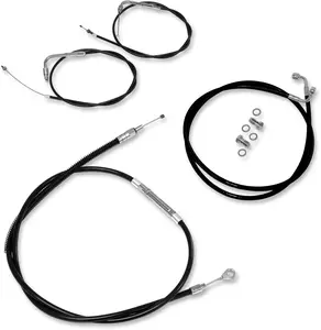 Set de fire și cabluri prelungite +12"-14" negru Baron - BA-8050KT-12B 