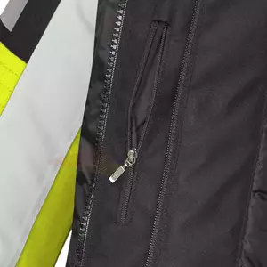 Tekstilna motoristička jakna Spidi Outlander, crno-pepeljasto-fluo L-7