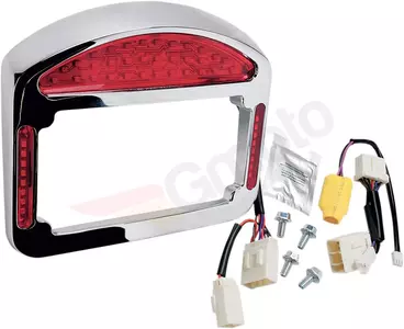 LED Eliminator хромирана рамка за регистрационен номер Cycle Visions-1