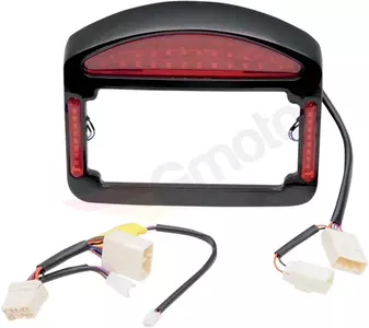 Ramka tablicy rejestracyjnej LED Eliminator czarna Cycle Visions - CV-4819B 
