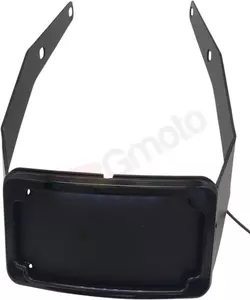 Okvir registarske pločice s držačem i LED rasvjetom, crni Cycle Visions - CV4667B 