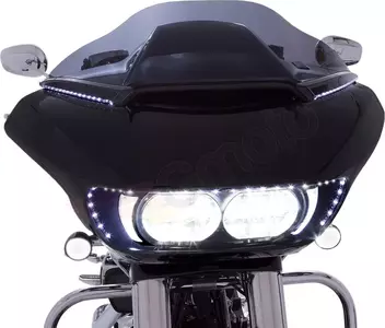 Pare-brise Horizon Ciro noir avec éclairage LED-3