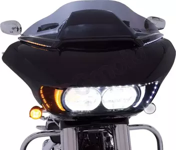 Pare-brise Horizon Ciro noir avec éclairage LED-4