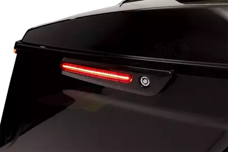 Osłony zawiasów LED na sakwy Ciro czarno/czerwone-4