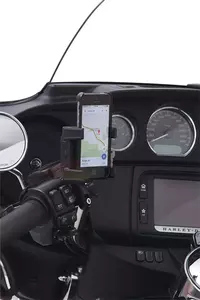 Smartphone/GPS-Halter mit Ladegerät Ciro schwarz-3