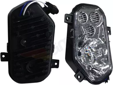 Zestaw reflektorów 2-częściowa LED Brite-Lites czarna - BL-LEDRZR900