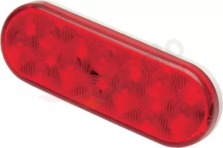 Owalna lampa LED Brite-Lites czerwona-1