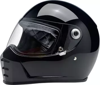 Biltwell Lane Splitter motociklistička kaciga za cijelo lice sjajna crna M-1