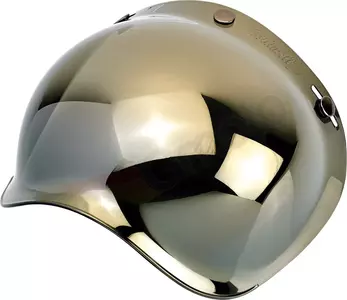 Viseira de capacete dourada espelhada Biltwell Bubble Anti-Fog - 2001-222 
