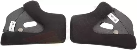 Biltwell Gringo/Gringo S jastučići za obraze crni 25 mm - CP-GRG-BLK-25 