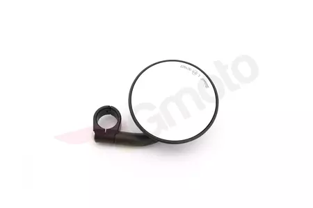 Lusterko okrągłe krótkie ramię czarne - 6503-100-131 