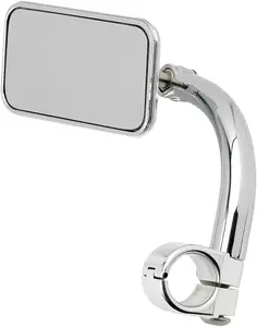 Rektangulär spegel Biltwell krom 22 mm - 6502-278-501 