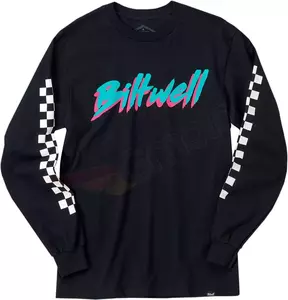 T-shirt Biltwell 1985 λευκό-μπλε-λευκό XL - 8104-057-005 