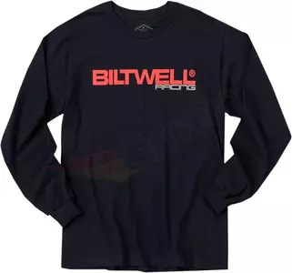 T-shirt de manga comprida Biltwell preta S - 8104-059-002 