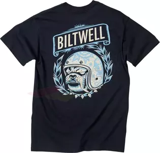 Biltwell marškinėliai trumpomis rankovėmis Crewneck Black S-4