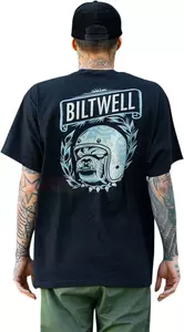 Biltwell Crewneck Crewneck tricou cu mâneci scurte Negru S-5