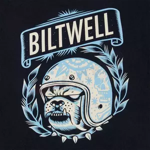 Biltwell Crewneck lyhythihainen t-paita Musta S-9