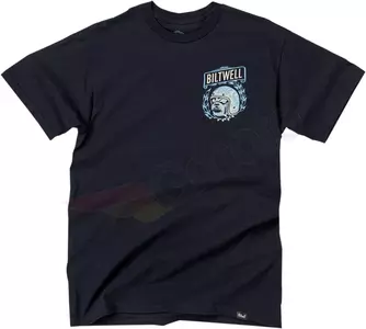Biltwell T-shirt med kort ärm och rund halsringning Svart M-1