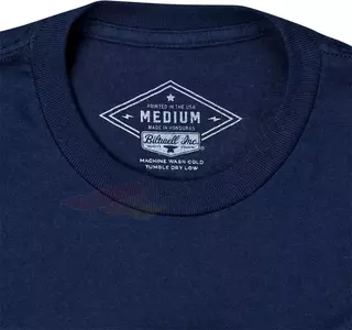 Koszulka T-shirt Biltwell Script niebieska XXL-2
