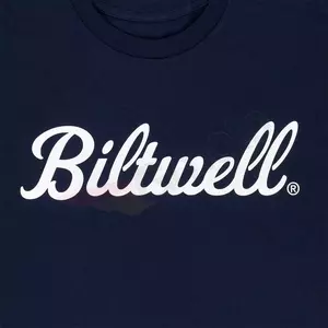Biltwell Script T-shirt blau XXL-6