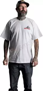 T-shirt Biltwell Spare Parts branca S - 8101-054-002 