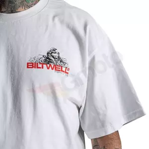 Koszulka T-shirt Biltwell Spare Parts biała S-3