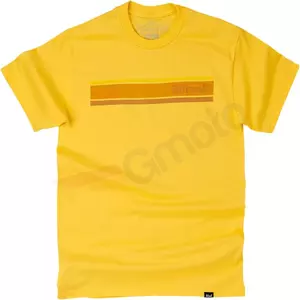 Biltwell T-shirt jaune à rayures S - 8101-055-002 