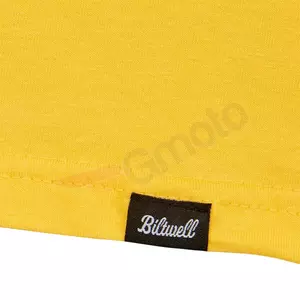 Biltwell Streifen gelbes T-shirt L-2