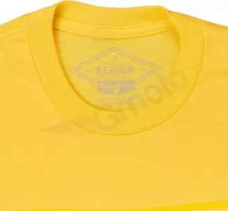 Biltwell Streifen gelbes T-shirt L-7