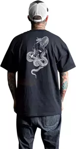 T-shirt Biltwell Cobra preta XL-6