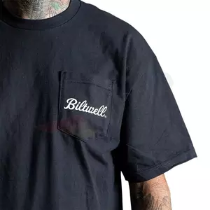 T-shirt Biltwell Cobra preta XL-8