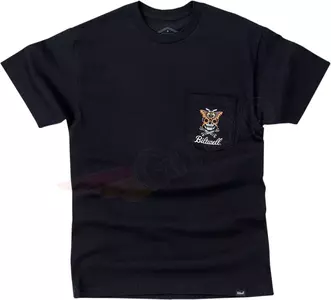 Biltwell majica z motivom lobanje in molja S - 8102-049-002 