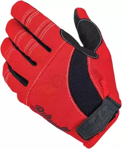 Biltwell Moto Kratke rokavice za motorno kolo rdeče M-2