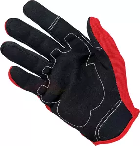 Biltwell Moto Kratke rokavice za motorno kolo rdeče XL-3