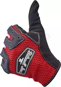 Biltwell Anza γάντια μοτοσικλέτας μαύρο και κόκκινο M-2