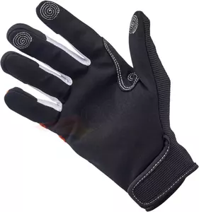 Biltwell Anza γάντια μοτοσικλέτας μαύρο και πορτοκαλί XS-5