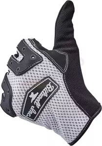 Biltwell Anza motociklističke rukavice crno-bijele XL-6