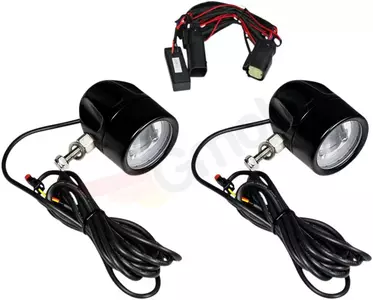 Custom Dynamics LED Lightbar negru - PB-FOG-SS6-B