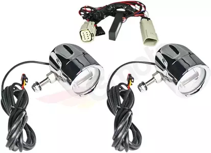 Custom Dynamics LED-valopalkki kromi - PB-FOG-TKE-C 