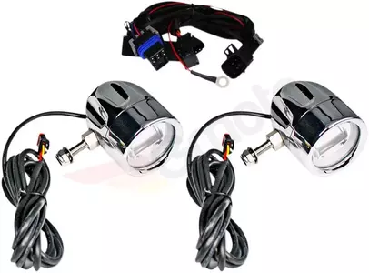 Custom Dynamics LED-valopalkki kromi - PB-FOG-IND-C 