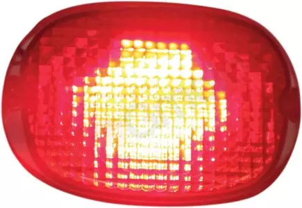 Custom Dynamics baglygte LED-blinklys rød - GEN21-LD-R 
