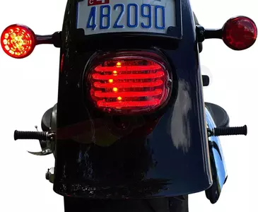 Custom Dynamics LED alacsony profilú hátsó lámpa piros - PB-TL-INT-TW-R